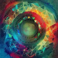 anima - abstract geometric art